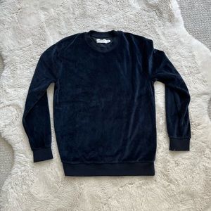 Topman Super Soft S Blue Sweater
